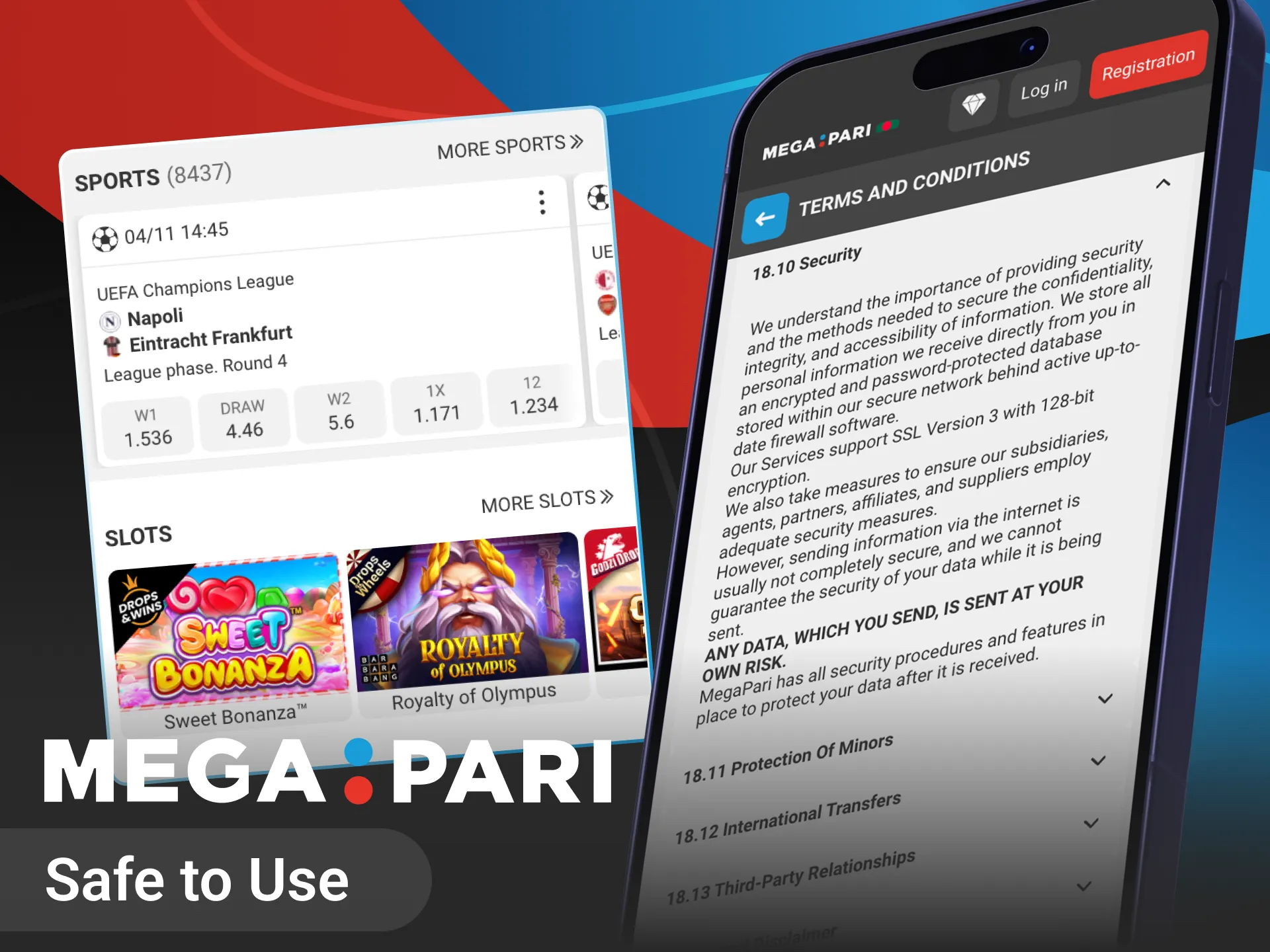 Is my data safe at Megapari online casino.