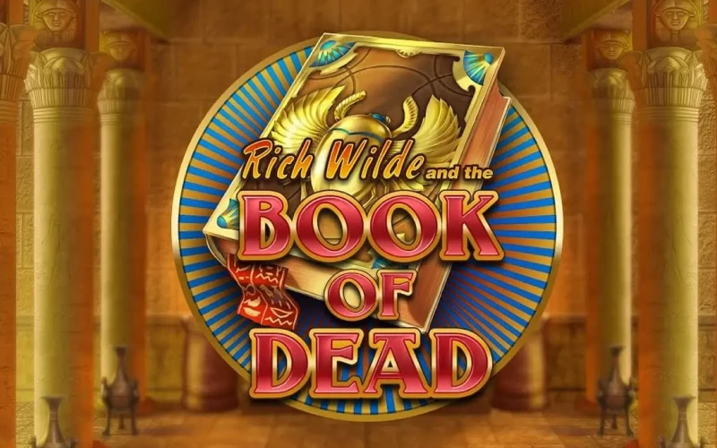 Find the popular Book of Dead game at Megapari online casino.