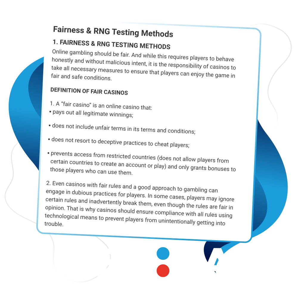 How Megapari online casino ensures fair and honest gaming.